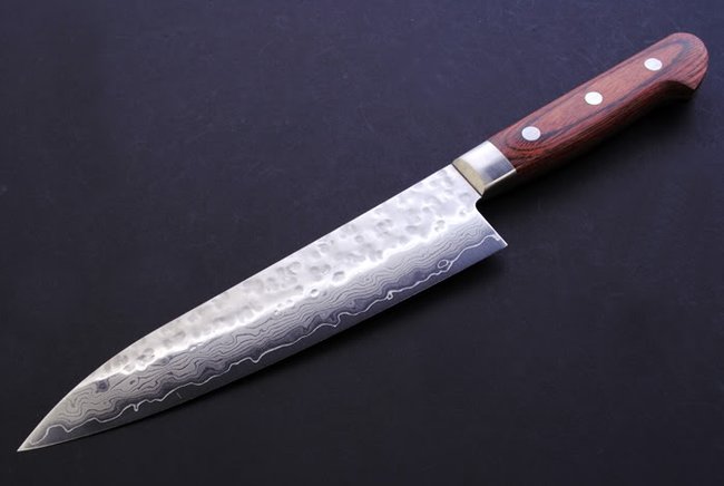 highest quality kitchen knives yoshihiro vg 10 hammered damascus gyuto knife 7 quot 180mm highest quality kitchen knives yoshihiro vg 10 hammered damascus gyuto knife 7 quot 180mm