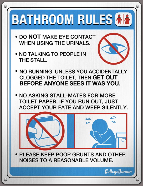 Bathroom Etiquette Signs employee bathroom etiquette | kts-s Bathroom Etiquette Signs employee bathroom etiquette | kts-s