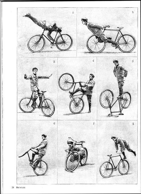 Vintage Bicycle Tricks | Gentlemint