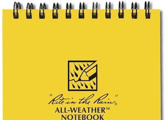 Waterproof Notebook ($6) | SNEAKHYPE