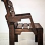 Pallet Captain's Chair by roughsouthhome