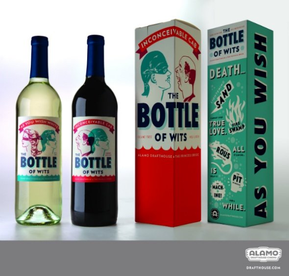 ALAMO DRAFTHOUSE UNVEILS SIGNATURE WINE LINE “THE BOTTLE OF WITS”