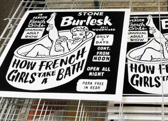 Fab.com | Bawdy Black And White Prints