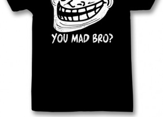 Troll Face T-Shirt from SlingShotTShirts.com