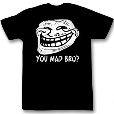 Troll Face T-Shirt from SlingShotTShirts.com