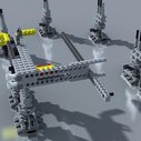 Lego Millennium Falcon Stop Motion Assembly 3d on Vimeo