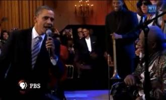 Predsednik Amerike, Barak Obama pjeva Sweet Home Chicago!