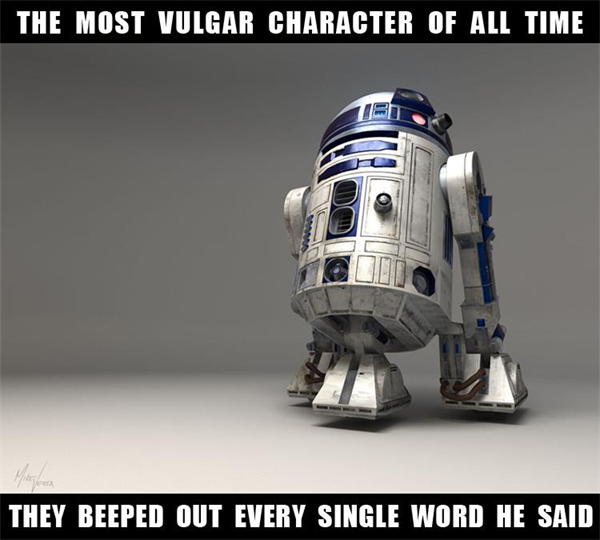 Bad R2-D2!