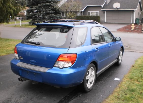 Rear Bumper Cover (03 WRX wagon)