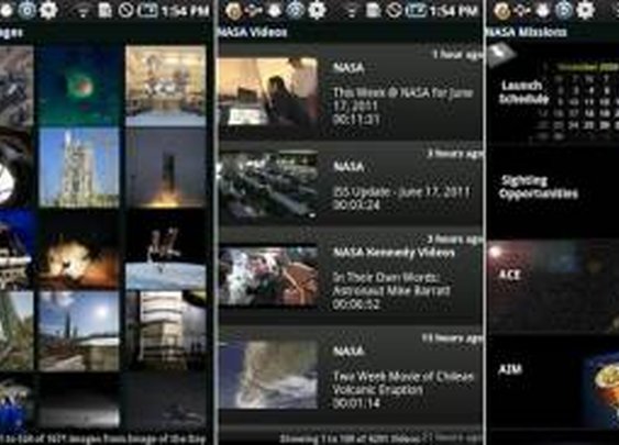 NASA Android aplikacija