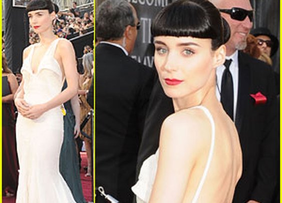 rooney mara, oscars 2012
