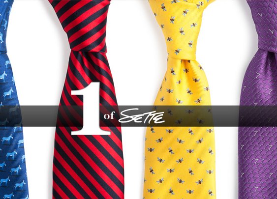 Sette Neckwear 7 Fold Limited Edition