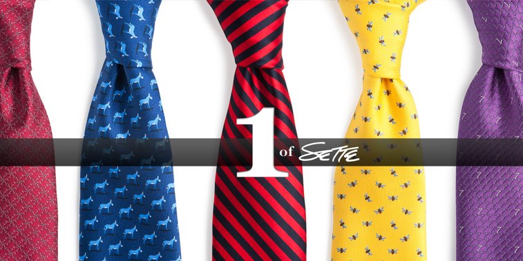 Sette Neckwear 7 Fold Limited Edition