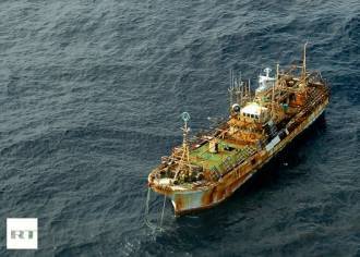 Flying Japanese: US destroys tsunami ghost ship with cannon fire