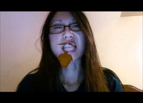 My mustache brings all the boys to the yard...