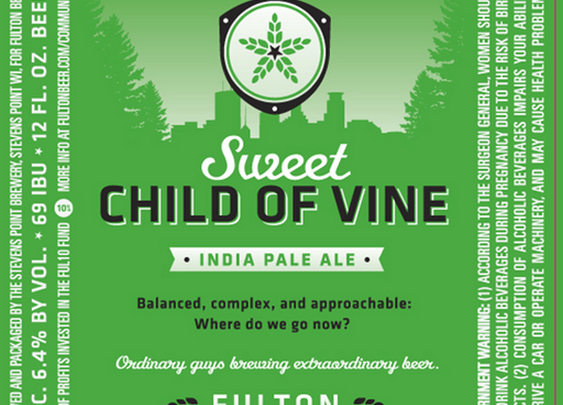 Fulton Sweet Child of Vine, hooked on this stuff at the moment!