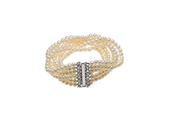 Multi-Strand Freshwater Pearl Bracelet