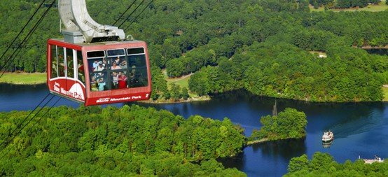 For a great view of Stone Mountain’s Memorial Carving (which is more massive than Mount Rushmore), hop aboard the Summit Skyride.