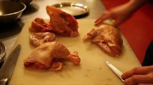 Chicken Stock; by Chef Adam Vickerman | abovetheburner.com