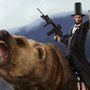 Abe Lincoln Riding A Grizzly