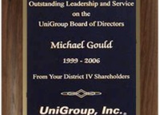 Walnut Plaque