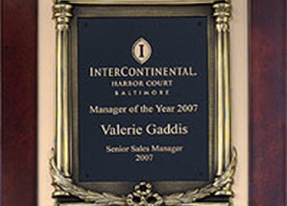 Cherry Framed Plaque