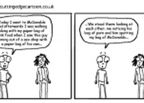 The Lunch walk of shame « The Cutting Edge