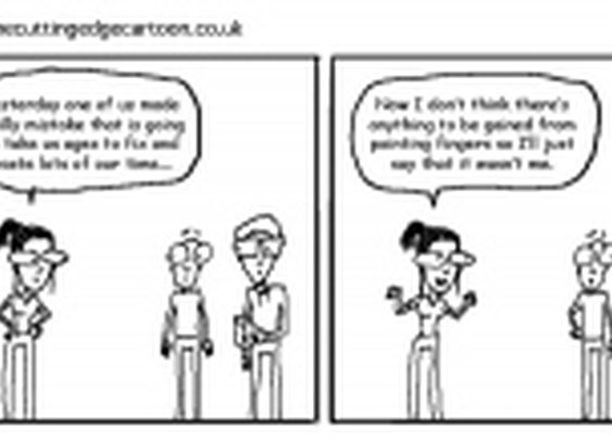 Pointing the finger « The Cutting Edge