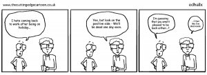 At work after a holiday « The Cutting Edge
