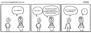 Telling someone you are pregnant with their baby « The Cutting Edge