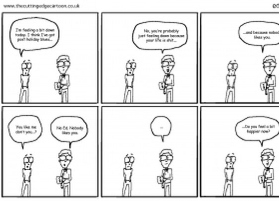 Post holiday blues « The Cutting Edge