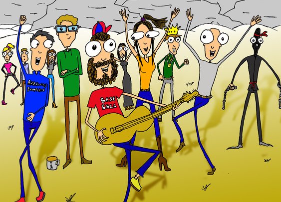 The Cutting Edge Cartoon