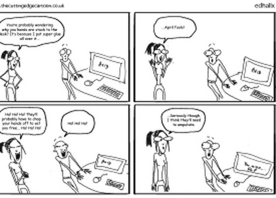 April Fools! « The Cutting Edge