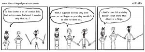 How to include Albert in my cartoons, a man whom I have never seen… « The Cutting Edge