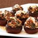 Stuffed Baby Portabella Mushrooms