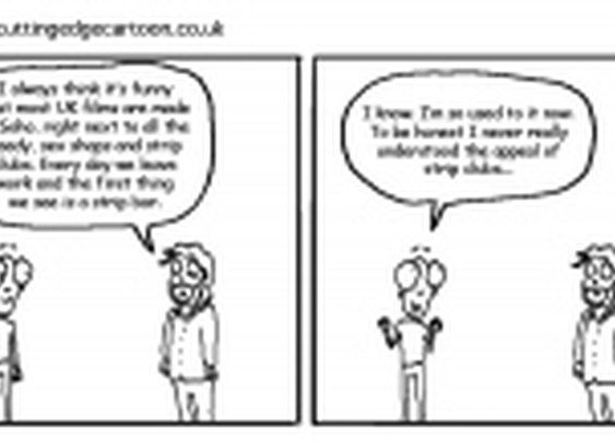 Working near strip clubs « The Cutting Edge