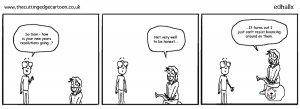 Keeping a new years resolution  « The Cutting Edge