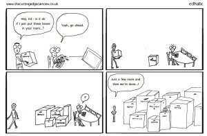 Cramped office « The Cutting Edge