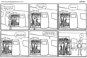 Getting on the tube « The Cutting Edge