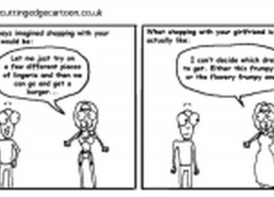 Shopping with a girlfriend « The Cutting Edge
