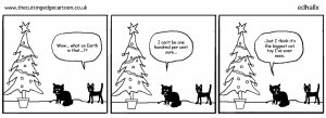 Cats and Christmas Trees « The Cutting Edge