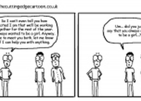 How not to introduce yourself to new workmates  « The Cutting Edge