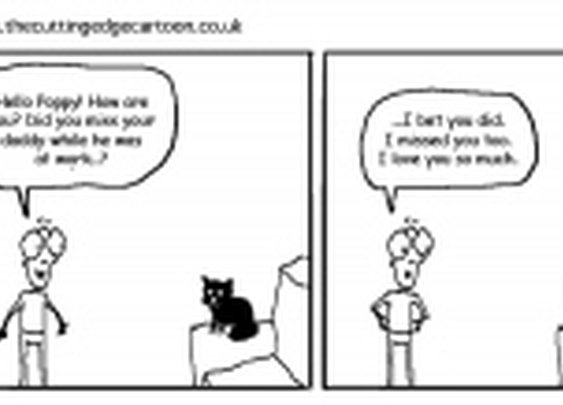 Coming home when you have a cat « The Cutting Edge