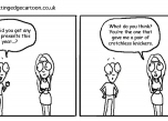 Getting Christmas presents « The Cutting Edge