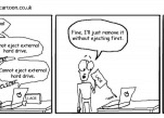 Ejecting a hard drive « The Cutting Edge