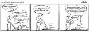 Ejecting a hard drive « The Cutting Edge