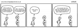 Telling people you are having a baby « The Cutting Edge