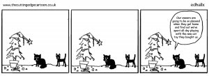 Cats vs. Christmas Tree « The Cutting Edge