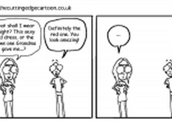 Helping a girlfriend choose a dress « The Cutting Edge