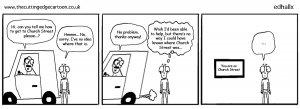 Getting asked for directions « The Cutting Edge